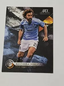 2017 Andrea Pirlo Topps Apex MLS #48 NYC FC Italia - Picture 1 of 1