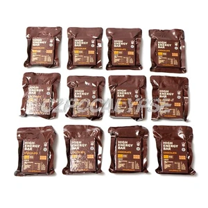 12 Pack Long Life High Calorie Ration Bar Bundle - Survival Emergency - Picture 1 of 8
