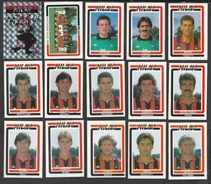 LOTTO DI 15 FIGURINE ALBUM CALCIATORI CALCIO FLASH 1988 1987-88 NUOVE MILAN - Picture 1 of 1