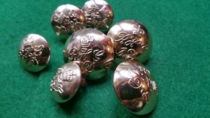 Lot de 7 boutons Armée Anglaise 📌4a. - Imagen 1 de 2