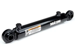 Maxim WSB Swivel Ball Welded Hydraulic Cylinder: 3 Bore x 24 Stroke - 1.5 Rod - Picture 1 of 5