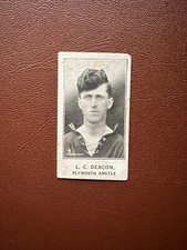 Barratt - Cricketers Footballers & Teams - Plymouth Argyle - L. C. Deacon !