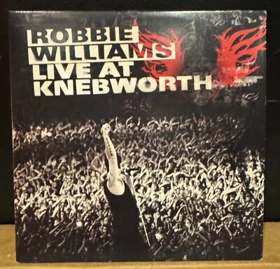 Robbie Williams - Live At Knebworth (CD, 2003) 9 Track Promo Only Sampler - Image 1 of 2
