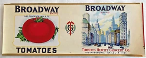 Marca Broadway Crate Label, original - Imagen 1 de 1
