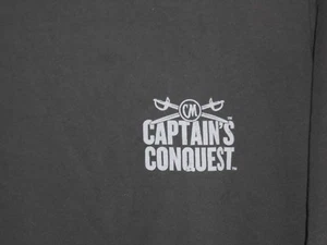 CAMISETA NEGRA CAPTAIN MORGAN SPICED RON ADULTO GRANDE NUEVA SIN ETIQUETAS - Imagen 1 de 2