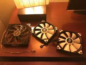 Snowman Dual 120mm Case Fans - Afbeelding 1 van 2