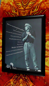 Greg Norman Hand Signed Autographed King Cobra Poster Professionally Framed