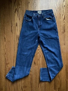 LL Bean Natural Fit Vintage Jeans Men's 32Wx36L 100% Cotton Size Durable Denim - Picture 1 of 6