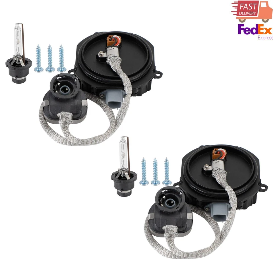 2x Xenon Ballast & D2S Bulb Kit Control Unit For Infiniti JX 35 QX 56 60 80 AU - Image 1 of 4