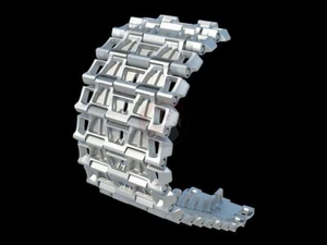 Panzer Art 1/35 Resin Tracks M26 Pershing US Heavy Tank (T81 All Steel) TR35-014 - Bild 1 von 1