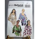Vintage Butterick 5355 Clothing Pattern Top Blouse Sewing Pattern Women L-XxL