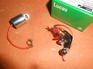 ROVER V8 Distributor Lucas Points & condenser to fit Lucas 35D distributor - Picture 1 of 3
