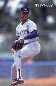 Freddie Toliver - 1990 New York Yankees - set of six 35mm color slides - Picture 1 of 6