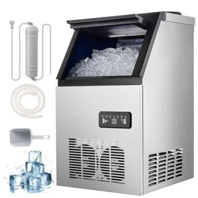 Commercial Ice Cube Maker 50kg/24h Ice Machine Ice Cube Ice Cube Machine - Image 1 of 4