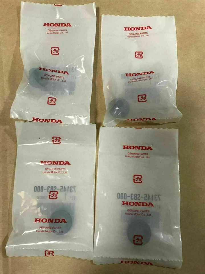 " Honda Genui Civic EF9 Quarter Wind Lock Pin Seal Left & Right 4Qty Set OEM - Image 1 of 1