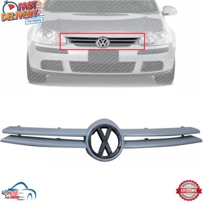 NEW FRONT GRILLE ASSEMBLY PLASTIC FOR 1999-2006 VOLKSWAGEN GOLF 4-DOOR VW1200124 Foto 1 de 4