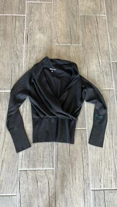 Used Volcom Women's Charcoal Sweater Size Small - Picture 1 of 4
