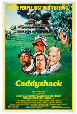 Caddyshack - 1980 v1 - Vintage Movie Poster