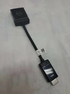Dell HDMI to DVI Black Display Cable Adapter DP/N 0G8M3C HDMI Male to DVI Female - Picture 1 of 3