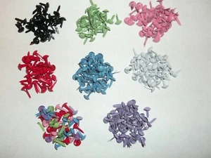 100 x Sujetador de papel de pasador dividido Brads Bradlets para artesanía - Compra 4 Obtén correo GRATIS - Imagen 1 de 9