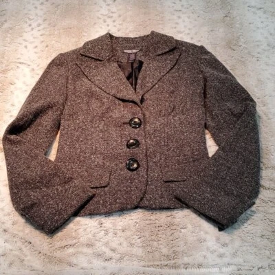 Bisou Bisou Michelle Bohbot 3 Button Blazer Size 2 - Image 1 of 4