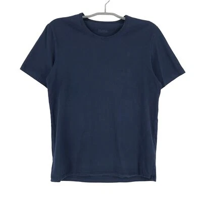 HUGO BOSS Camiseta Azul De Cuello Redondo Para Hombre Talla M - Imagen 1 de 4