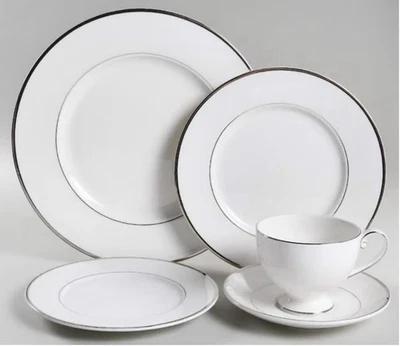Mikasa Cameo Platinum 5-Piece Place Setting, Service for 1 - HK301-705 - Image 1 of 4