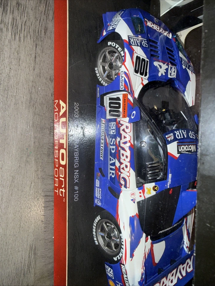 1:18 Autoart Honda NSX 2003 JGTC #100 G RAYBRIG 80398 Foto 1 de 4
