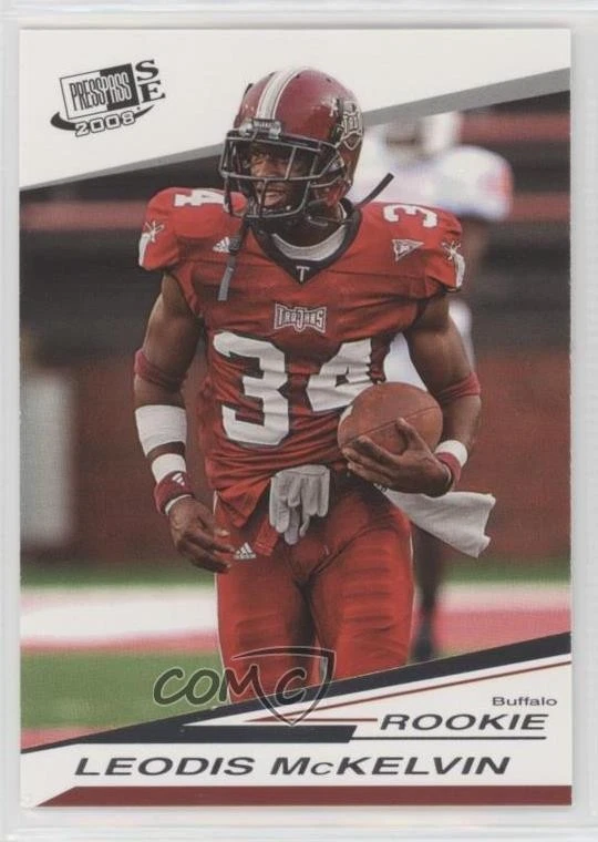 2008 Press Pass SE Leodis McKelvin #44 Rookie RC - Image 1 of 2