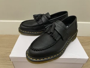 Mocassini Dr. Martens Adrian Virginia neri in pelle nappa donna 10 ciottoli morbidi - Foto 1 di 9