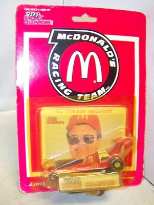 CAMPEONES DE CARRERAS 1:64 NHRA MCDONALDS TOP FUEL DRAGSTER ED THE ACE MCCULLOCH Foto 1 de 2