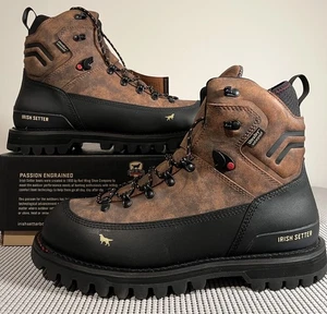 Irish Setter Red Wing Arbeit Jagdstiefel Elch Tracker XD 8" 3981 Herren Größe 12 D - Bild 1 von 12