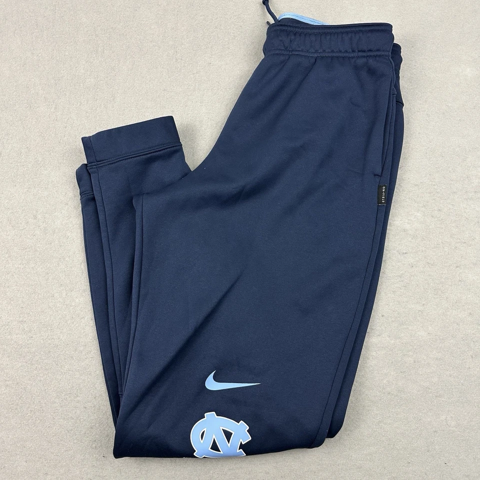 North Carolina Tar Heels Pants Men Medium Blue Jordan On FIeld Team Issued M - Image 1 of 4