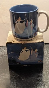 Vintage Disney Cinderella Ceramic Mug with Gift Box NIB Beautuful! - Picture 1 of 5