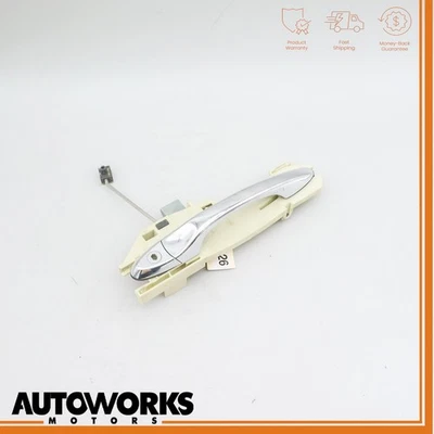 04-09 Jaguar XJR XJ8 VDP X350 Manija de puerta exterior del conductor delantero izquierdo cromada OEM Foto 1 de 4