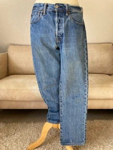 Original LEVI STRAUSS 501 Herren Jeans Hose W31 L30 Blau - Bild 1 von 17