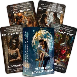 DPEHAKMK Klärung Liebessituationen Orakelkarten, Schattenarbeit Deck für Zwillinge...  - Bild 1 von 9