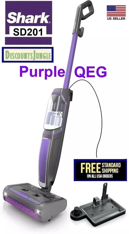 Shark SD201 Steam Pickup 3-in-1 Steam Mop Picks Up Debris Deep Scrubs Cleaner - Image 1 of 4