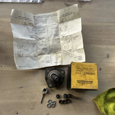 NOS 3749316 Ball Stud Kit (6.164) – Genuine GM Ball Joint Assembly 1955-60s - Image 1 of 4