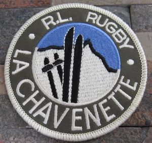 Retro Ralph Lauren Rugby La Chavenette seltener bestickter Aufnäher! - Bild 1 von 5