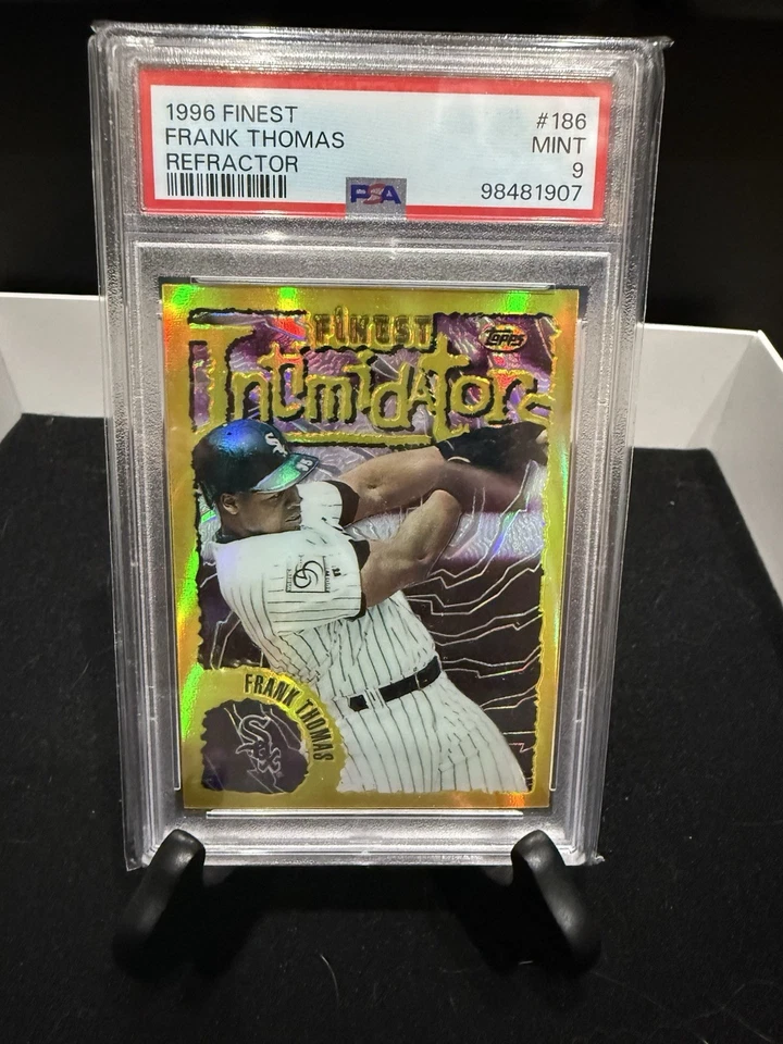 1996 Topps Finest RARE GOLD REFRACTOR Frank Thomas - PSA 9 - Image 1 of 1