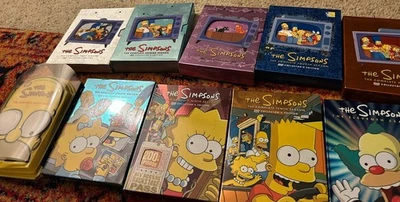 The Simpsons DVD Collectors Seasons 1-11 (No 7) {1,2,3,4,5,6,8,9,10,11} Clean!! Foto 1 de 4