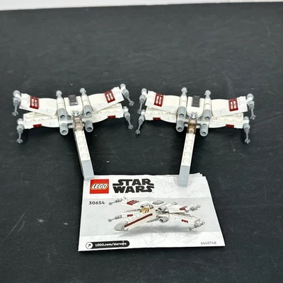 Set of 2x LEGO Star Wars: X-Wing Starfighter (30654) - USED - 100% Complete! - Image 1 of 4