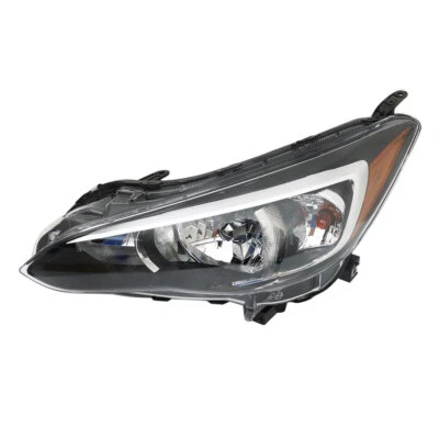 Faróis LABLT esquerdos para 2017-2022 Subaru Impreza/2018-2023 Crosstrek halogênio - Imagem 1 de 4