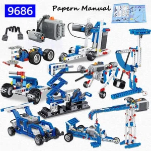 MOC 9686 Educational Base Set Dacta Motorized Mechanism STEM Blocks Kids Toy - Picture 1 of 7