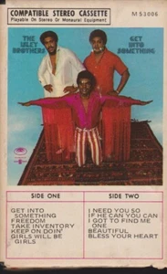 THE ISLEY BROTHERS CASSETTE TAPE: "GET INTO SOMETHING" 1969 AMPEX SNAPCASE - Imagen 1 de 6