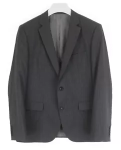 HUGO BOSS Bay1 Blazer Men's US 44 Super 120 Wool Lined Single Breasted - Picture 1 of 16