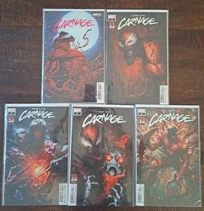 Marvel Comics Carnage Issues 1-5 (5 books total) All Bagged & Boarded - Picture 1 of 1