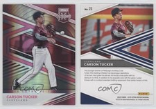 2020 Panini Elite Extra Edition Pink Carson Tucker #23