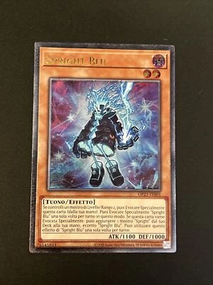 Yu Gi Oh Spright Blau Rare Ultimate op21-it001 Tuono Effekt Eng Near Mint - Bild 1 von 4